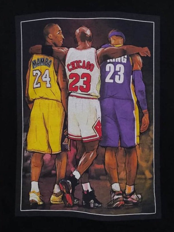 Kobe Bryant T-Shirt Kobe And Michael Jordan Basketball
