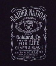 Load image into Gallery viewer, New &quot;Raider Nation&quot; Unisex Silkscreen T-Shirt. Available From Small-3XL.
