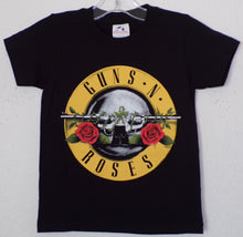 Load image into Gallery viewer, New &quot;Guns N Roses Double Gun&quot; Youth Silkscreen T-Shirt. Available In XS-XL.
