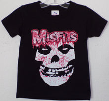 Load image into Gallery viewer, New &quot;Misfits Bloody Fiend Face&quot; Unisex Youth Silkscreen T-Shirt. Available In XS-XL.
