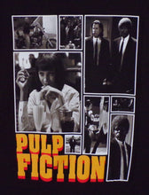 Load image into Gallery viewer, new pulp fiction picture collage mens silkscreen t-shirt available from small-3xl women unisex movies men apparel adult shirts tops
