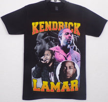 Load image into Gallery viewer, New &quot;Kendrick Lamar Collage&quot; Unisex Silkscreen T-Shirt. Available From Small-3XL.
