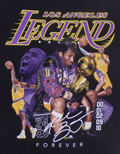 Load image into Gallery viewer, New &quot;Kobe Bryant Los Angeles Legend&quot; Unisex Silkscreen T-Shirt. Available From Small-3XL.
