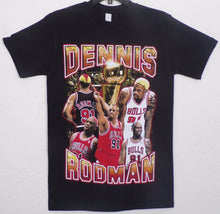 Load image into Gallery viewer, New &quot;Dennis Rodman - Trophy&quot; Unisex Silkscreen T-Shirt. Available From Small-3XL.
