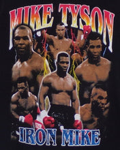 Load image into Gallery viewer, New &quot;Iron Mike Tyson Picture Collage&quot; Youth Silkscreen Shirt. Available In XS-XL.
