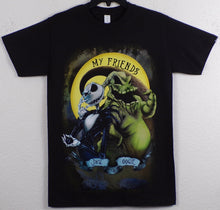 Load image into Gallery viewer, New &quot;My Friends Jack &amp; Oogie&quot; Unisex Silkscreen T-Shirt. Available From Small-3XL.
