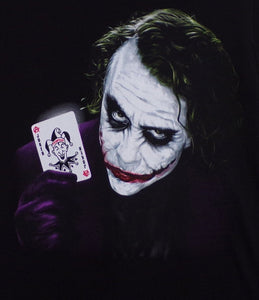 New "The Dark Knight Joker" Unisex Silkscreen T-Shirt. Available From Small-3XL.