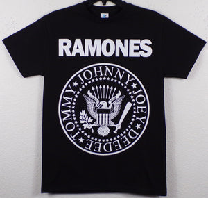 New "Ramones - Presidential Seal" Unisex Silkscreen T-Shirt. Available From Small-3XL.