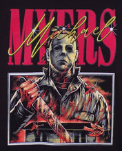 Load image into Gallery viewer, New &quot;Michael Myers - Red Myers&quot; Unisex Silkscreen T-Shirt. Available From Small-3XL.
