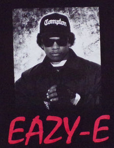 New "Eazy-E With Red Letters" Youth Silkscreen T-Shirt.  Available In XS-XL Youth.