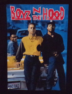 new colored boyz in the hood men silkscreen t-shirt available from small-3xl adult apparel movies unisex ice cube music hip hop rap shirts tops