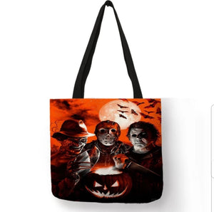 New "Campfire Trio" Canvas Tote Bags. Image Is Printed On Both Sides.