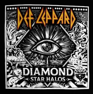 New "Def Leppard - Diamond Eye" Unisex Silkscreen T-Shirt. Available From Small-3XL.