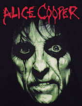 Load image into Gallery viewer, New ’Alice Cooper - Green Face’ Unisex Silkscreen T-Shirt. Available From Small-3XL. - Men’s Short Sleeve Shirt
