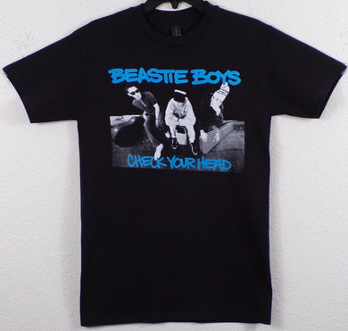 New ’Beastie Boys - Check Your Head’ Adult Silkscreen T-Shirt. Available From Small-3XL. - Unisex Short Sleeve Sirt