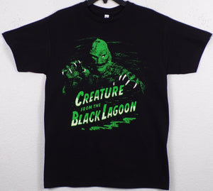 New ’Creature From The Black Lagoon’ Adult Silkscreen T-Shirt. Available In Small-3XL. - Unisex Short Sleeve Shirt