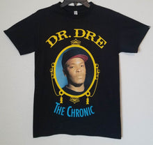 Load image into Gallery viewer, dr dre the chronic album silkscreen t-shirt available from small-3xl unisex music men hip hop rap apparel adult shirts tops
