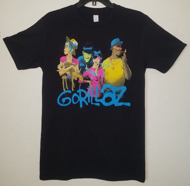 ’Gorillaz - Baby Deer’ Adult Silkscreen T-Shirt. Available From Small-3XL. - Unisex Short Sleeve Shirt