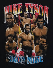 Load image into Gallery viewer, iron mike tyson picture collage adult silkscreen t-shirt available from small-3xl unisex sports apparel adult shirts tops
