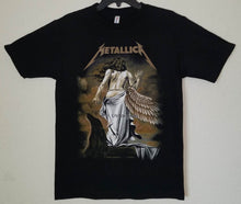 Load image into Gallery viewer, metallica the unforgiven adult silkscreen t-shirt available from small-3xl unisex music hard rock apparel adult shirts tops
