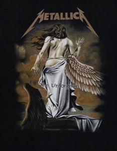 metallica the unforgiven adult silkscreen t-shirt available from small-3xl unisex music hard rock apparel adult shirts tops