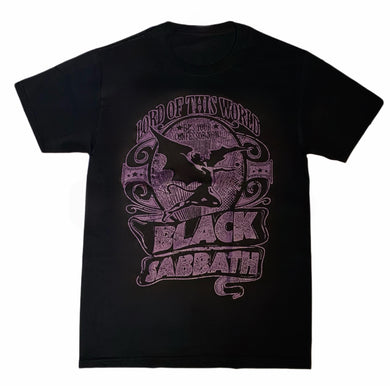 New ’Black Sabbath - Lord Of This World’ Unisex Silkscreen T-Shirt. Available From Small-3XL. - Small - Men’s Short