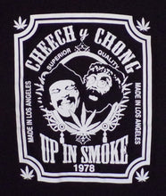 Load image into Gallery viewer, New ’Cheech &amp; Chong - Up In Smoke’ Unisex Silkscreen T-Shirt. Available From Small-3XL. - Men’s Short Sleeve Shirt
