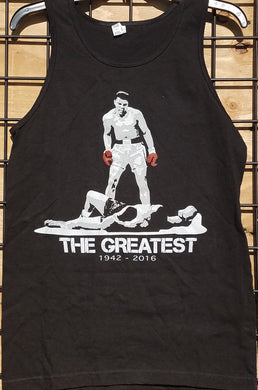 new muhammad ali the greatest phantom punch mens silkscreen boxing memento tank top sports boxing apparel adult shirts tops