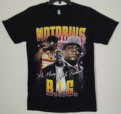 new notorious b i g more money more problems unisex silkscreen t shirt available from small 3xl women unisex rap music men hip hop rap heavy metal east coast apparel adult shirts tops