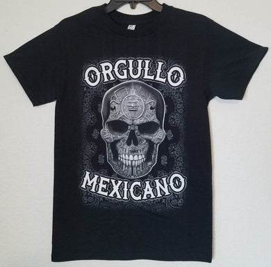 new orgullo mexicano mens silkscreen-t shirt available from small-3xl women unisex mexican style men apparel adult shirts tops