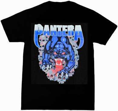 New ’Pantera - Blue Panther’ Unisex Silkscreen Shirt Available from Small-3XL. - Small - Men’s Short Sleeve Shirt