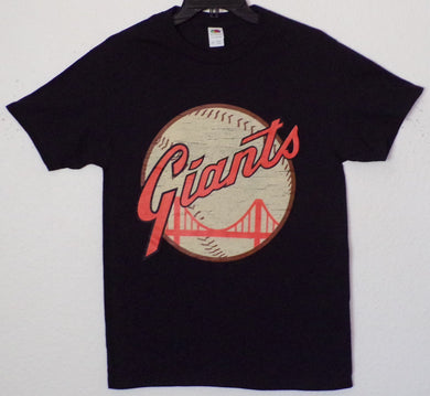 New ’San Francisco Giants’ Unisex Silkscreen T-Shirt. Available From Small-3XL. - Small - Men’s Short Sleeve Shirt