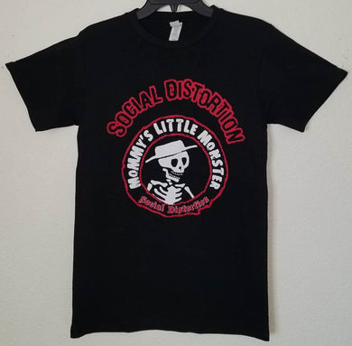 new social distortion mommys little monster unisex silkscreen t-shirt available in small-3xl women unisex music men apparel adult shirts tops