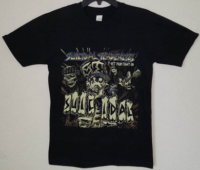 new suicidal tendencies get your fight on unisex silkscreen t-shirt available in small 3xl women unisex music men apparel adult shirts tops