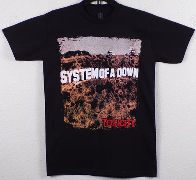 New ’System Of A Down - Toxicity’ Unisex Silkscreen T-Shirt. Available From Small-2XL. - Small - Men’s Short Sleeve