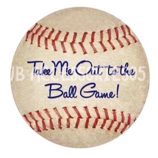 new take me out to the ball game curved metal with hemmed edges dome signs 15 round wall decor sports dome baseball novelty