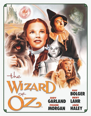 New ’The Wizard Of Oz’ Movie Memorabilia Metal Sign. 12.5’’W x 16’’H. - Metal Sign