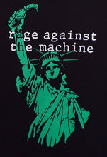 Load image into Gallery viewer, ’Rage Against the Machine Statue Of Liberty’ Adult Silkscreen T-Shirt. Available From Small-3XL. - Unisex Short Sleeve Shirt
