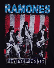 Load image into Gallery viewer, New ’Ramones - Hey Ho Let’s Go’ Adult Silkscreen T-Shirt. Available From Small-3XL. - Unisex Short Sleeve Shirt
