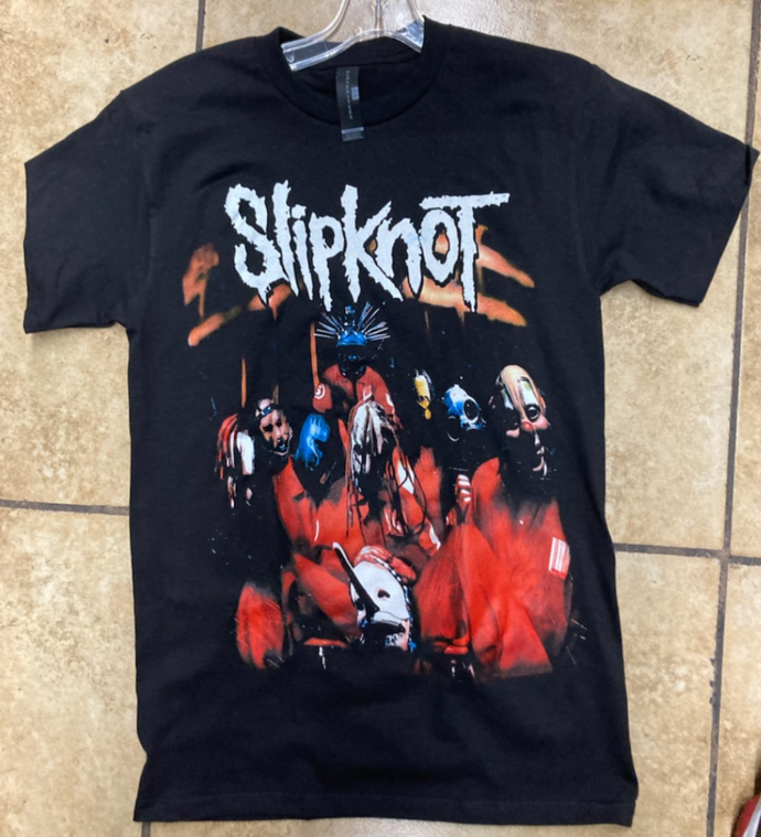 Slipknot Red Jumpsuit Graphic T-Shirt for Men – Unisex Band Shirt