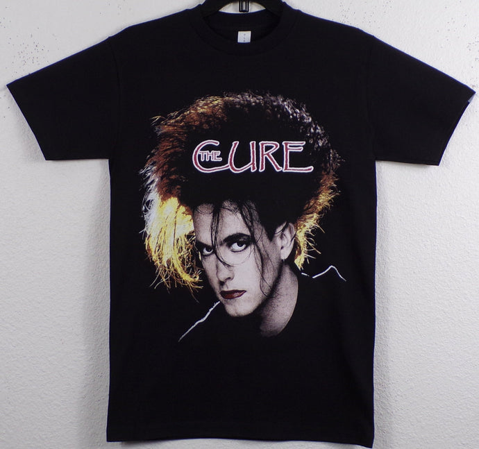 New ’The Cure - Robert Smith’ Adult Silkscreen T-Shirt. Available From Small-3XL. - Unisex Short Sleeve Shirt