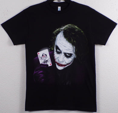 New ’The Dark Knight Joker’ Adult Silkscreen T-Shirt. Available From Small-3XL. - Unisex Short Sleeve Shirt