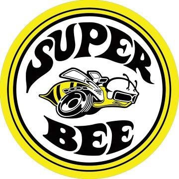 new dodge super bee curved metal with hemmed edges dome signs 15 round wall decor metal sign cars auto transportation novelty