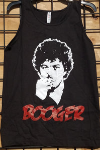 new booger men silkscreen tank top 80s classic comedy memorabilia available in small-3xl adult apparel movies shirts tops