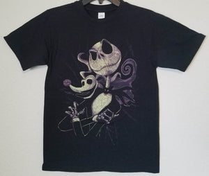 new jack zero from nightmare before christmas unisex silkscreen t-shirt available from small-3xl women unisex movie apparel  adult men jack skeillington