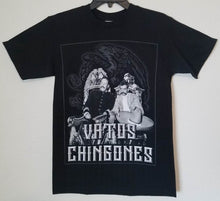 Load image into Gallery viewer, new vatos chingones mens silkscreen t-shirt available from small-3xl women unisex patriotic pancho villa mexican style mexican men apparel adult shirts tops
