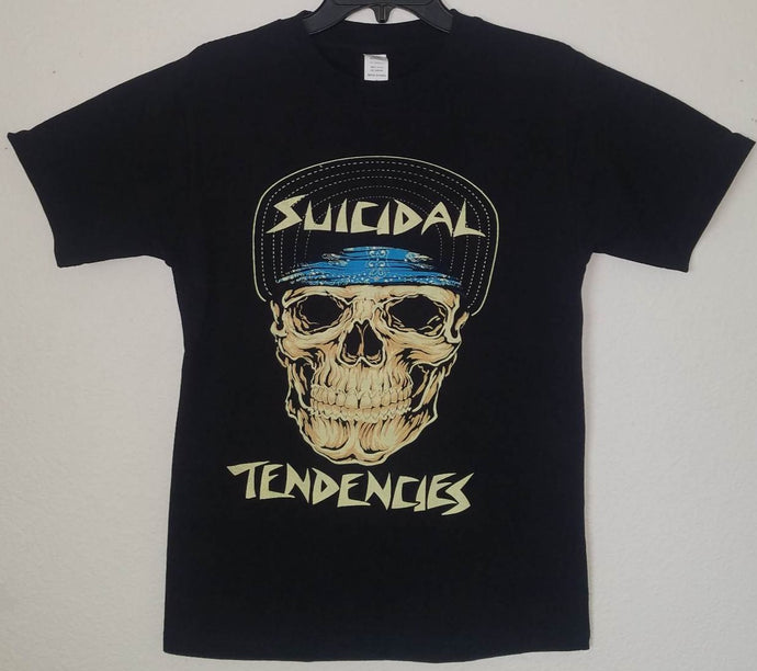 new suicidal tendencies hat flipped up skull unisex silkscreen t-shirt available in small-3xl women unisex music men apparel adult shirts tops