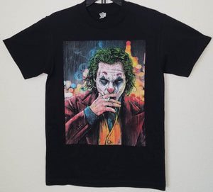 New "2019 Joker Smoking" Unisex Silkscreen T-Shirt. Available From Small-3XL.