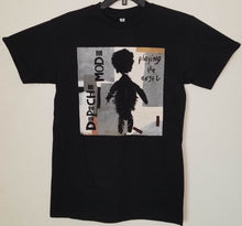 Load image into Gallery viewer, new depeche mode playing the angel men silkscreen t-shirt available from small-2xl unisex shirts tops music industrial apparel adult
