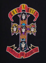 Load image into Gallery viewer, new guns n roses appetite for destruction mens silkscreen t-shirt available from small-3xl women unisex music men hard rock apparel adult shirts tops
